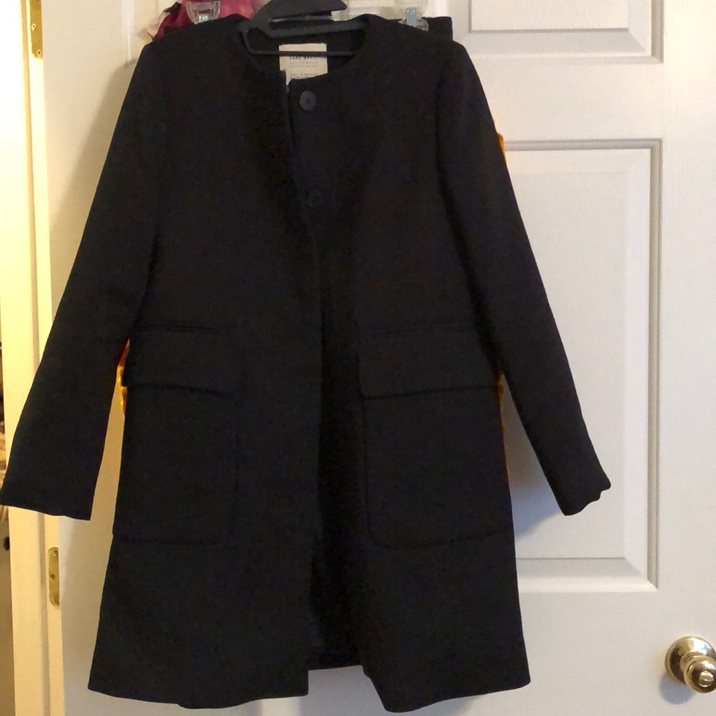 Zara Button Up Coat